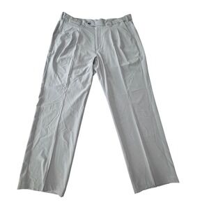 TGW Golf Pants Mens 38x30 Gray Pleated Stretch Performance Athletic Classic